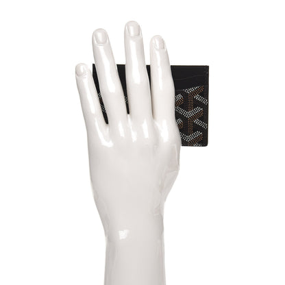 Goyard Goyardine Saint Sulpice Card Holder Black 2 of 7