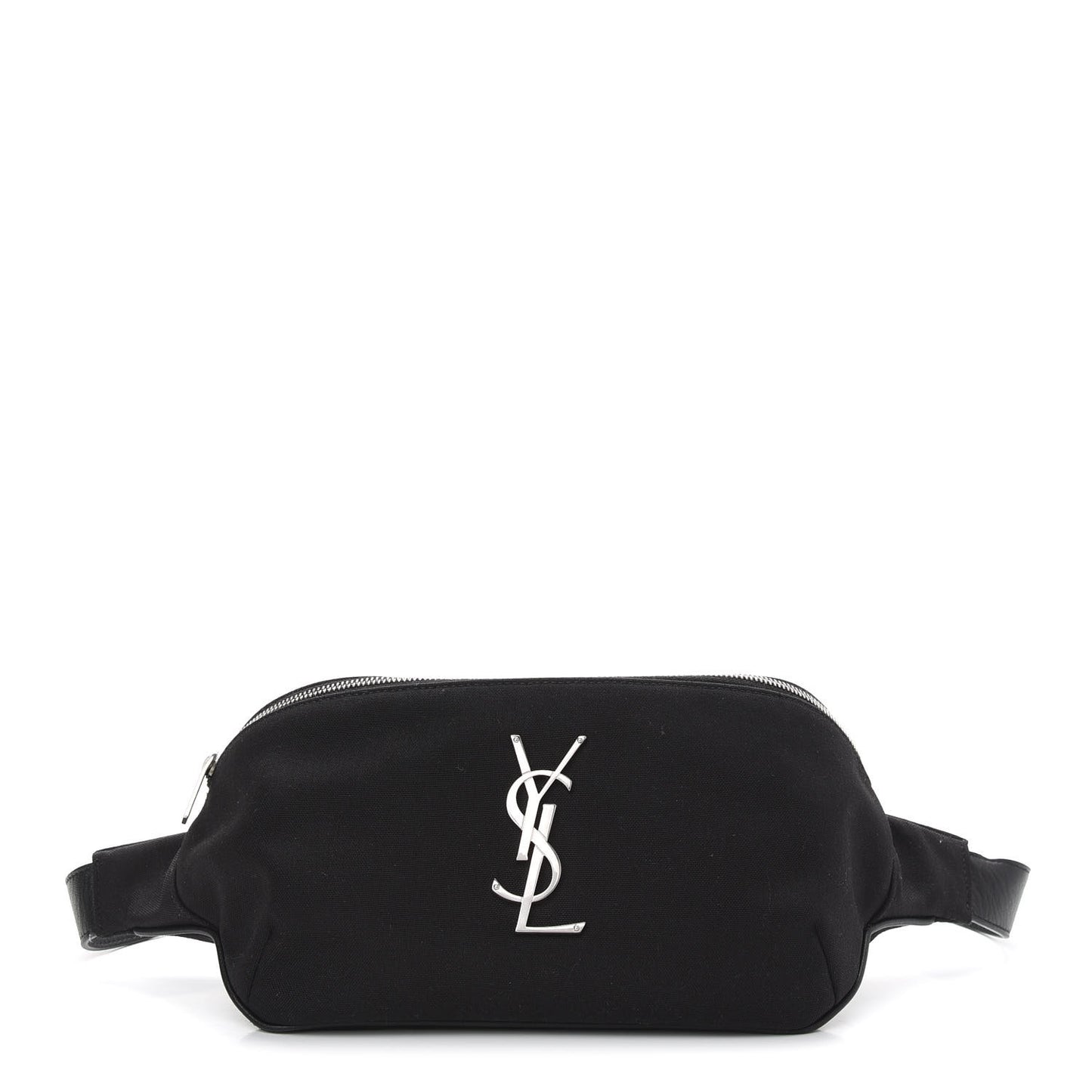 Canvas Monogram Belt Bag Black