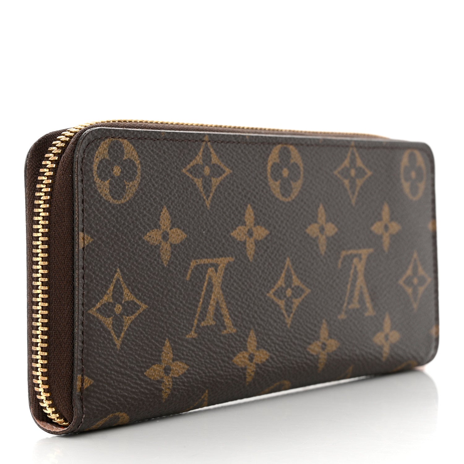 Louis Vuitton Monogram Clemence Wallet Rose Ballerine 3 of 7
