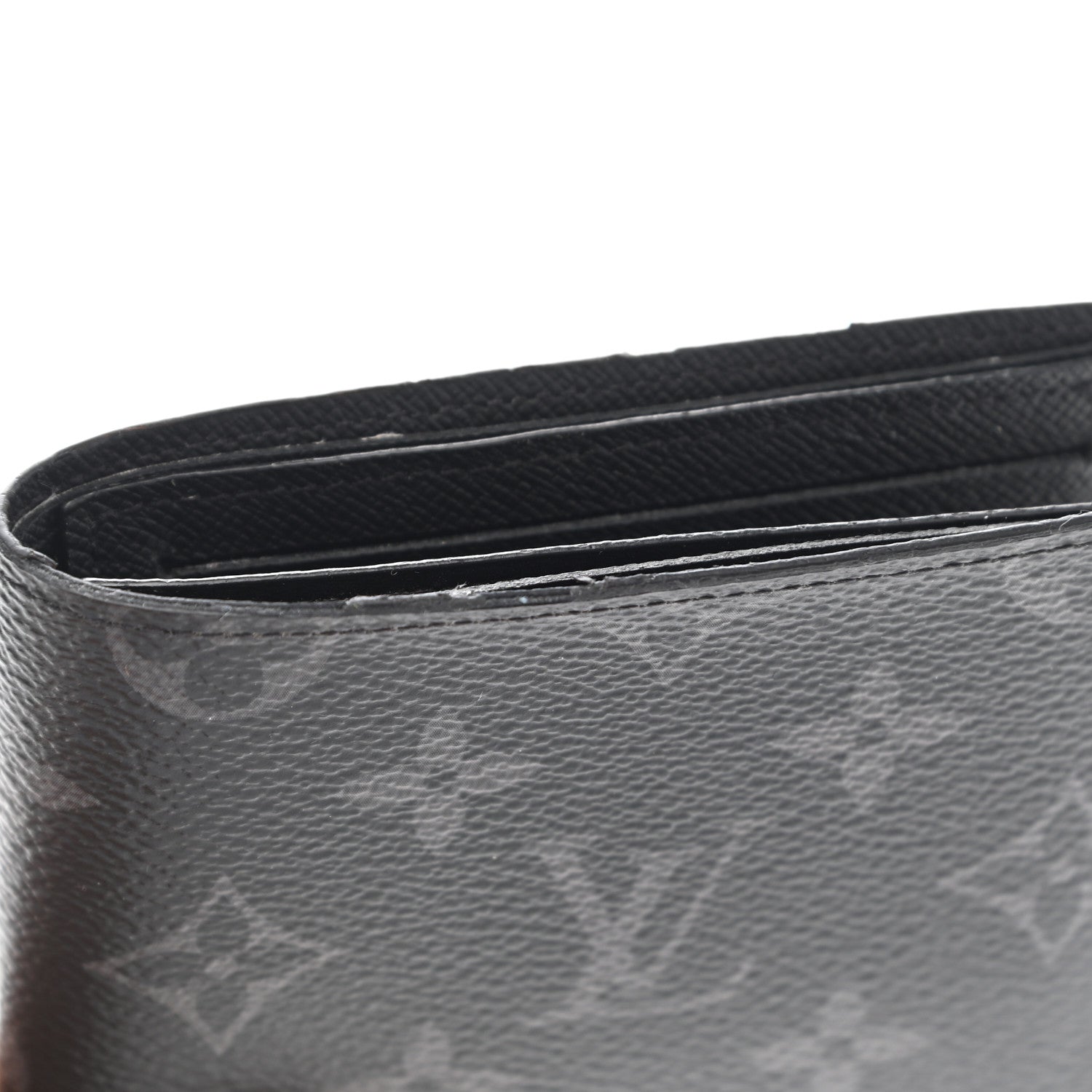 Louis Vuitton Monogram Eclipse Slender Wallet 2 of 15