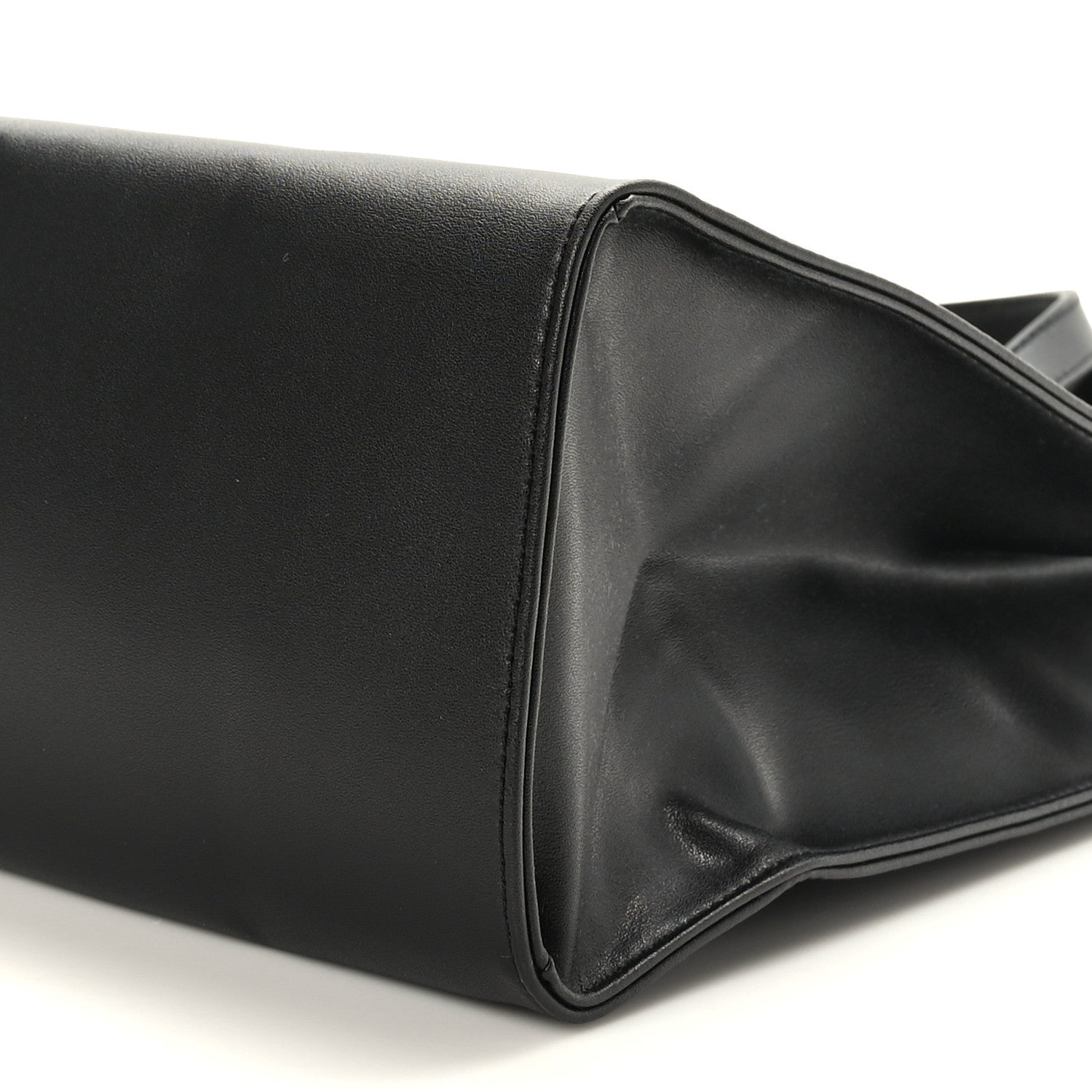 Telfar Vegan Leather Medium Shopping Bag Black 8 of 8