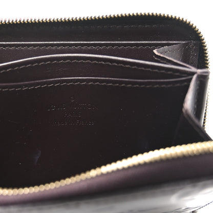 Louis Vuitton Vernis Zippy Coin Purse Wallet Amarante 6 of 7