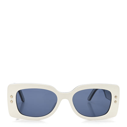Christian Dior Diorpacific S1U Square Sunglasses White Blue 2 of 8