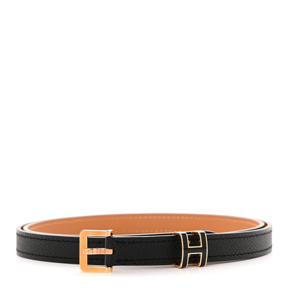 Hermes Epsom 15mm Pop H Belt 85 34 Black 1 of 8