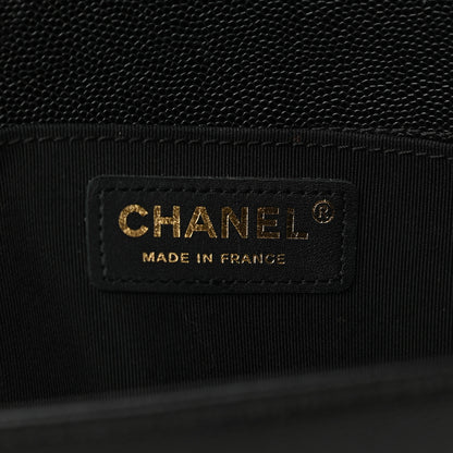 Chanel Caviar Quilted Medium Boy Flap Black 5 of 8
