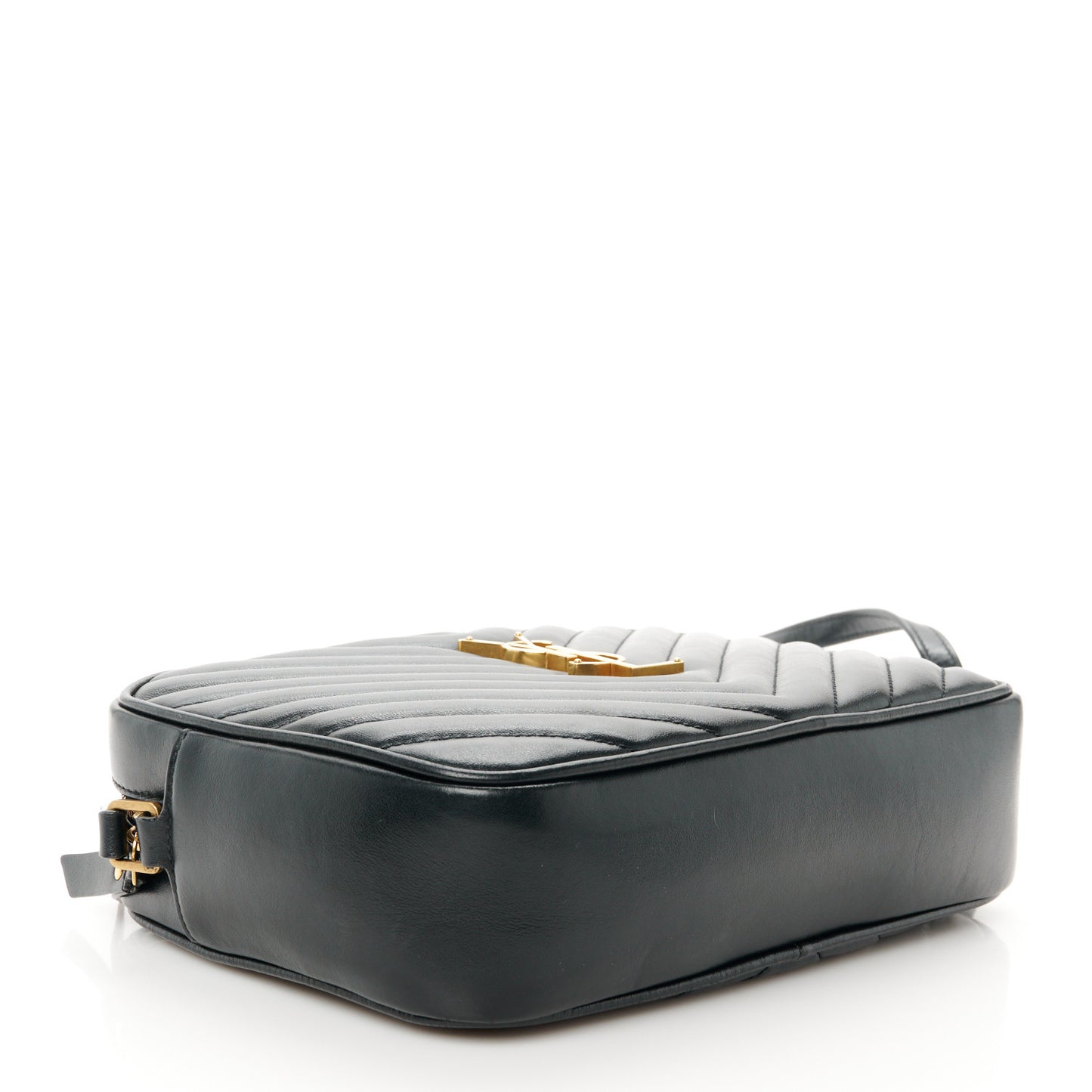 Calfskin Matelasse Monogram Lou Camera Bag Black