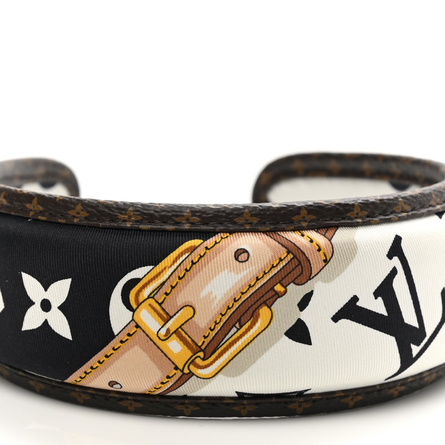 Louis Vuitton Monogram Be Mindful Headband White 4 of 4