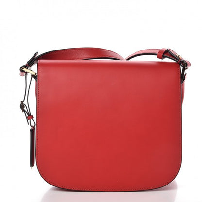 MCM Calfskin Patricia Crossbody Bag Red 4 of 15