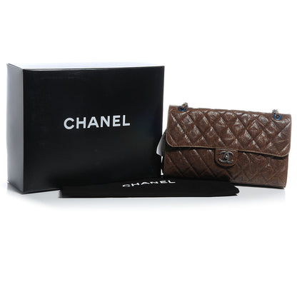 Chanel Caviar CC Crave Jumbo Flap Brown 5 of 8
