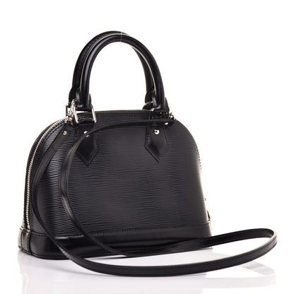 Louis Vuitton Epi Alma BB Black 2 of 9