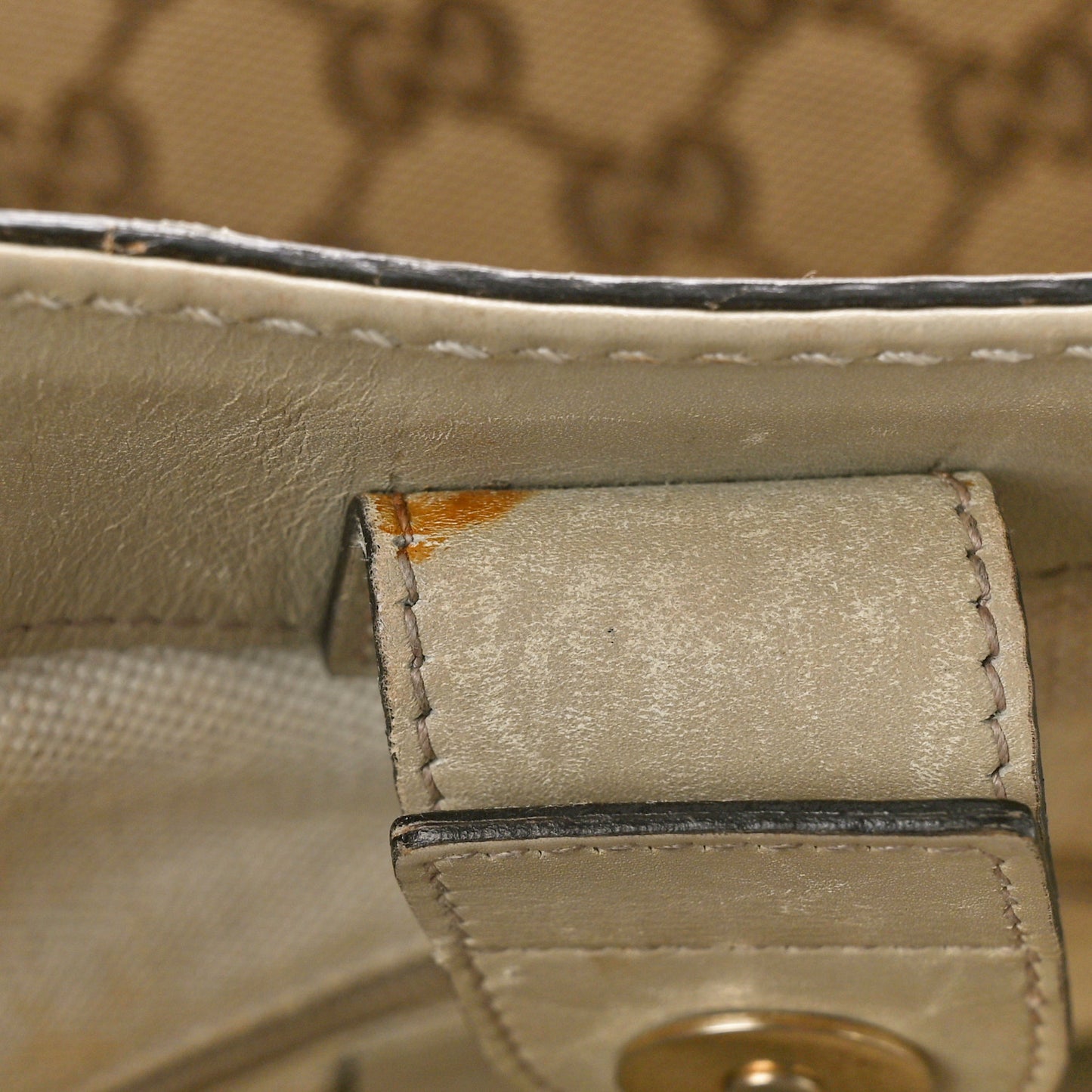 Monogram Medium Sukey Tote Off White