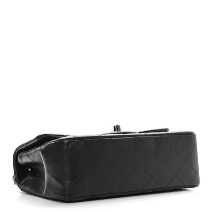 Chanel Lambskin Quilted Mini Rectangular Flap So Black 4 of 9