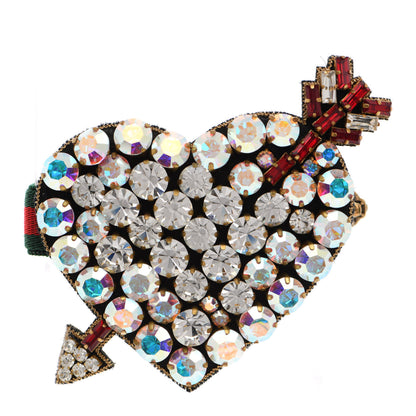 Gucci Web Crystal Heart Bracelet 1 of 8
