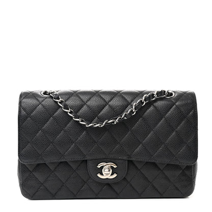 Chanel Caviar Quilted Medium Double Flap Black 1 of 10