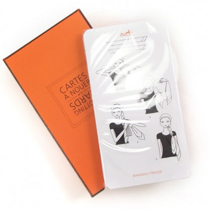Hermes Knotting Cards Hair Tie Scarf Guide 1 of 3