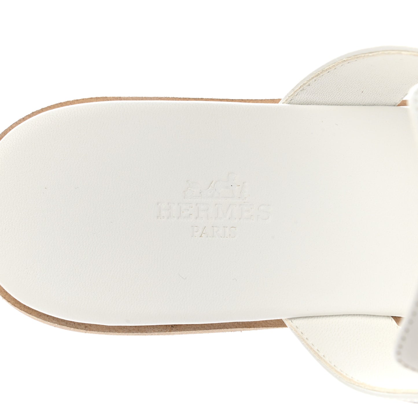 Calfskin Womens Elixir Sandals 39 White