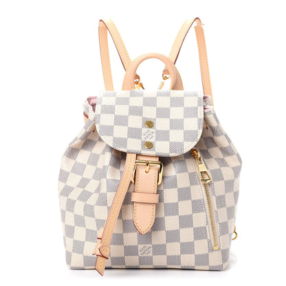 Louis Vuitton Damier Azur Sperone BB Backpack 1 of 7