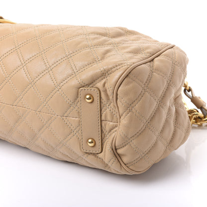 Marc Jacobs Calfskin Quilted Stam Beige 9 of 9