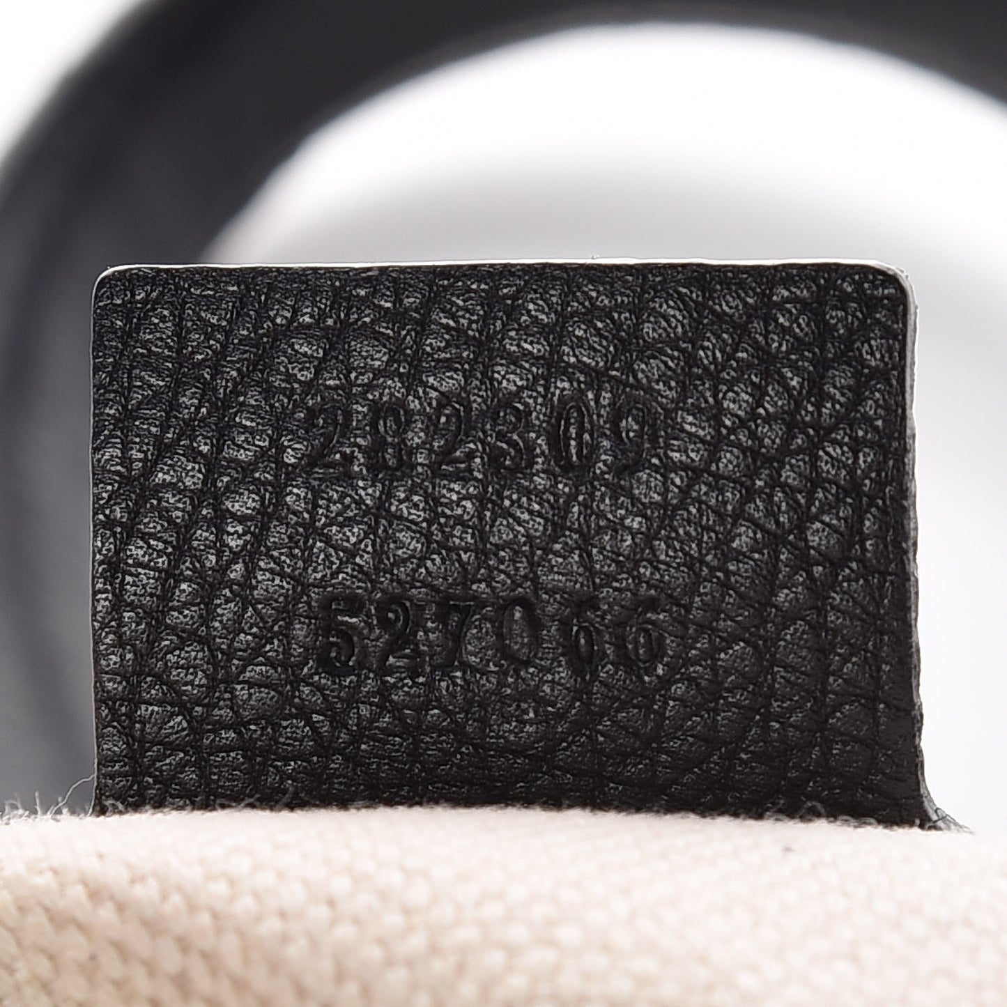 Pebbled Calfskin Medium Soho Shoulder Bag Black