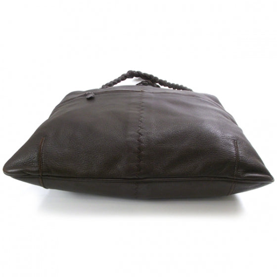 Bottega Veneta Woven Leather Julie Ebano 4 of 11