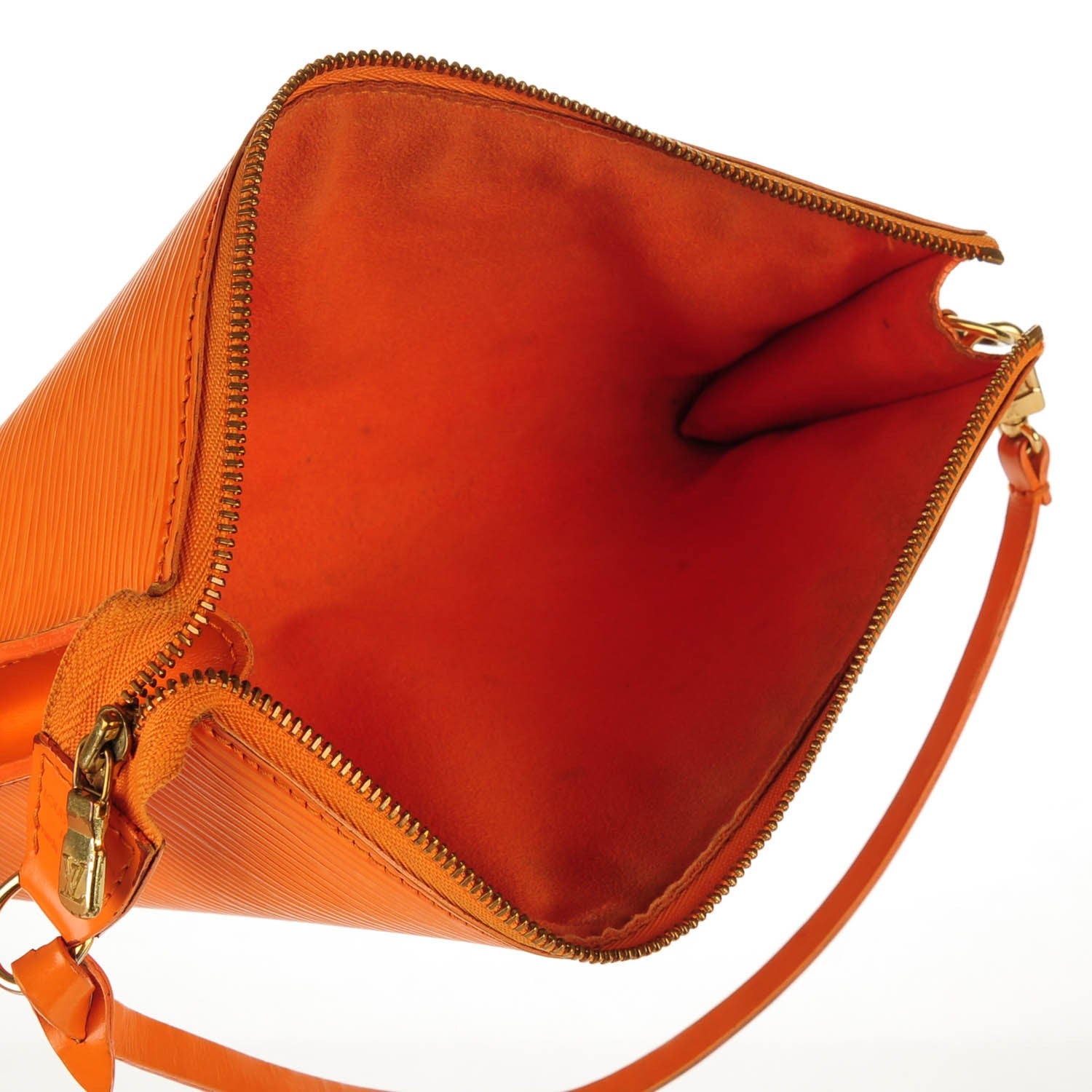 Louis Vuitton Epi Pochette 24 Mandarin 6 of 7