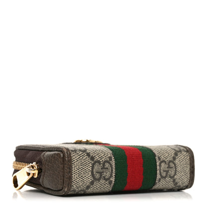 Gucci GG Supreme Monogram Web Ophidia Playing Card Case Beige New Acero 4 of 9