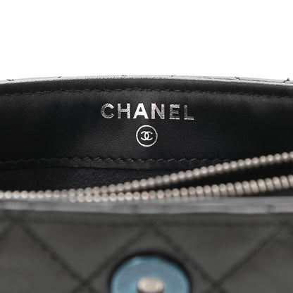 Chanel Aged Calfskin Lucky Charms 2.55 Reissue Mini Clutch With Chain Black 6 of 13