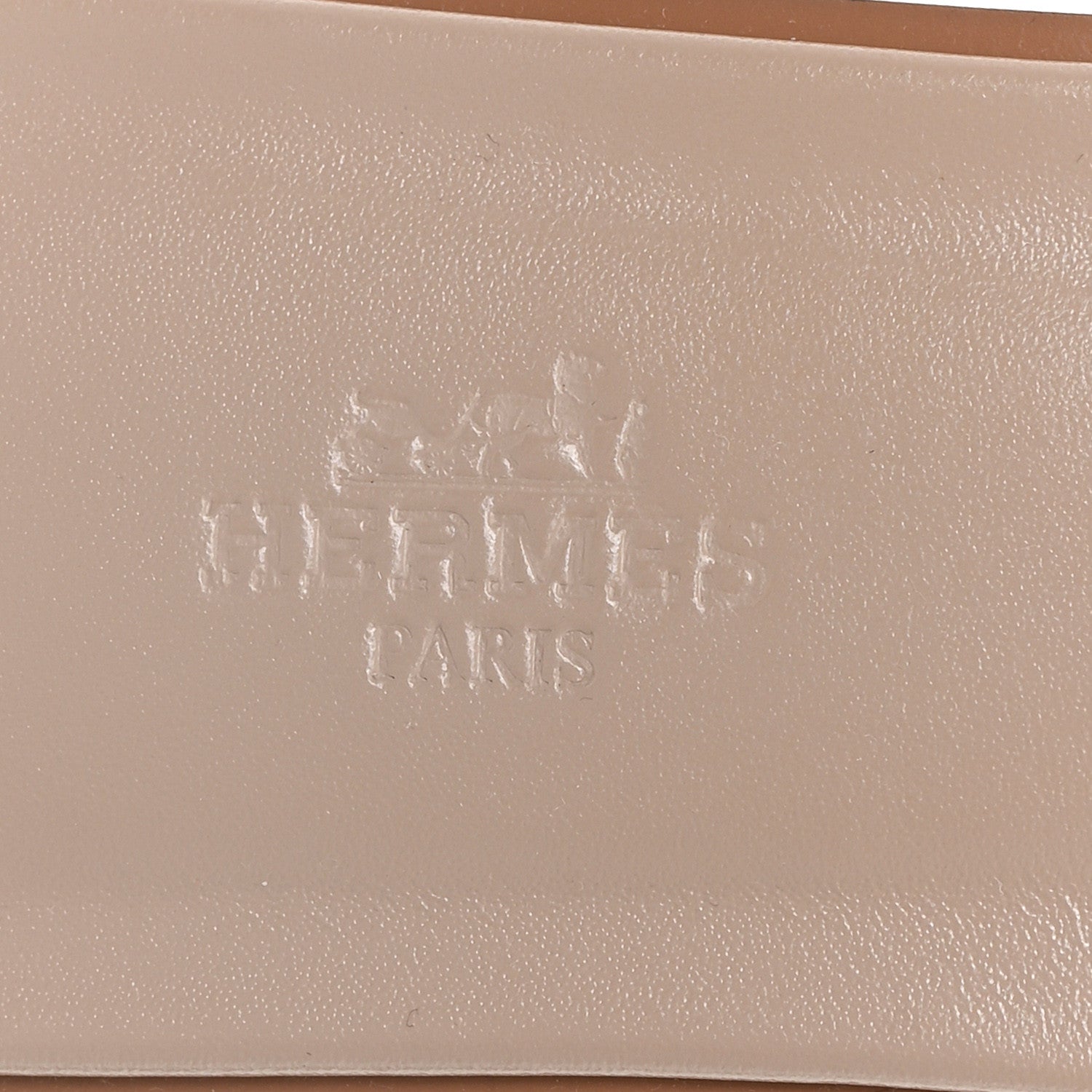 Hermes Box Calfskin Oran Sandals 39 Camel 8 of 10