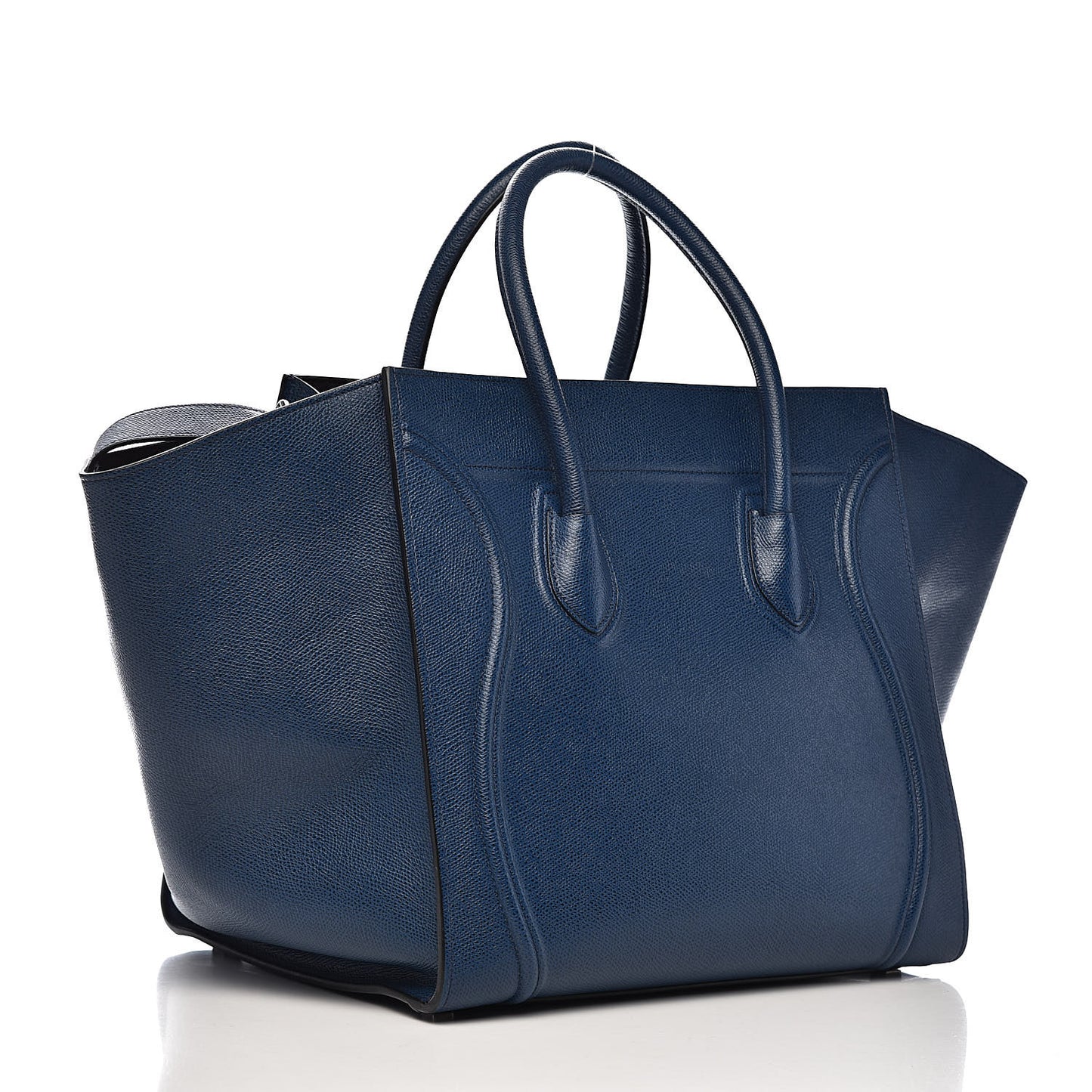 Grained Calfskin Medium Phantom Luggage Deepsea