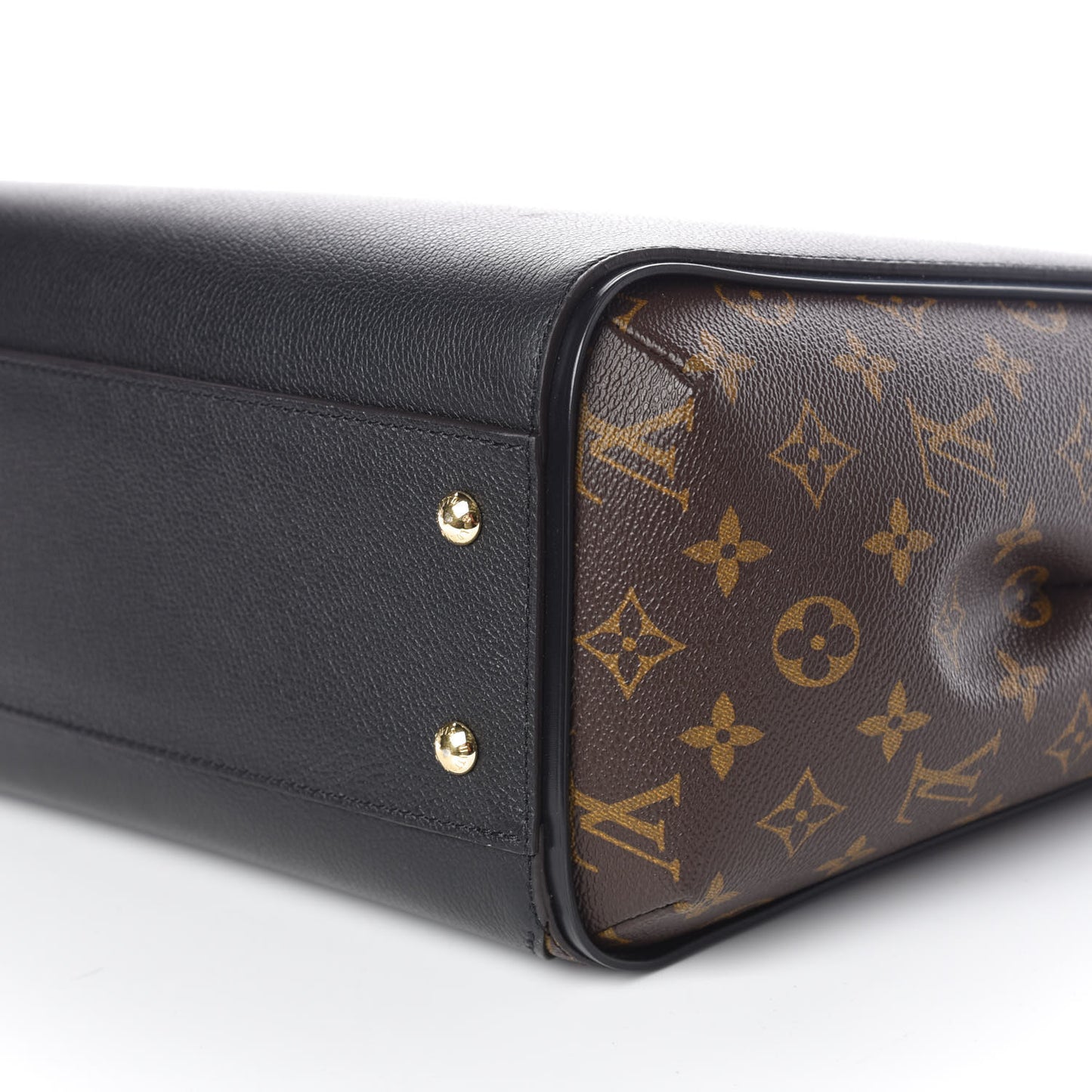 Calfskin Monogram Kimono Tote Black
