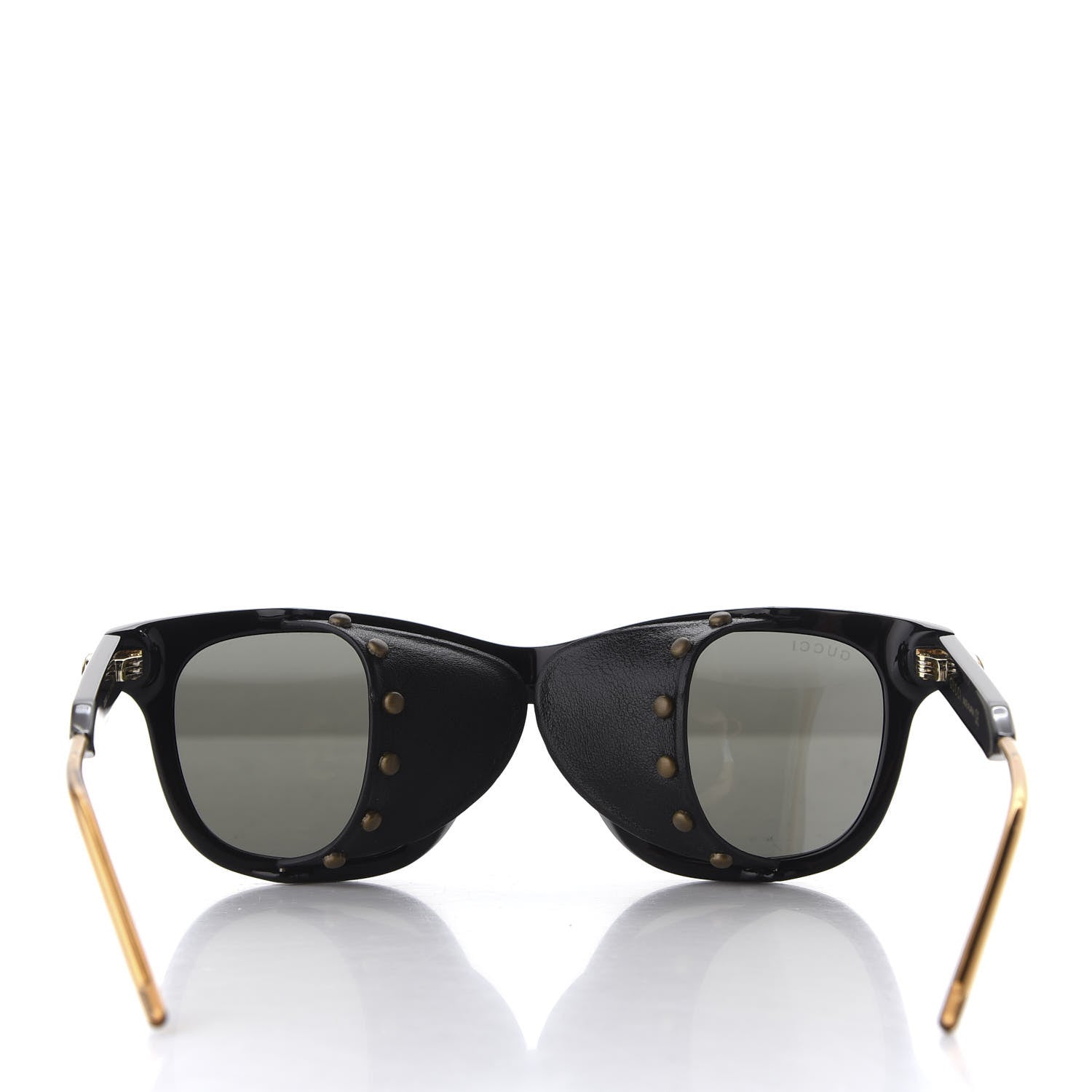 Gucci Acetate Square Frame Sunglasses GG0671S Black 7 of 9