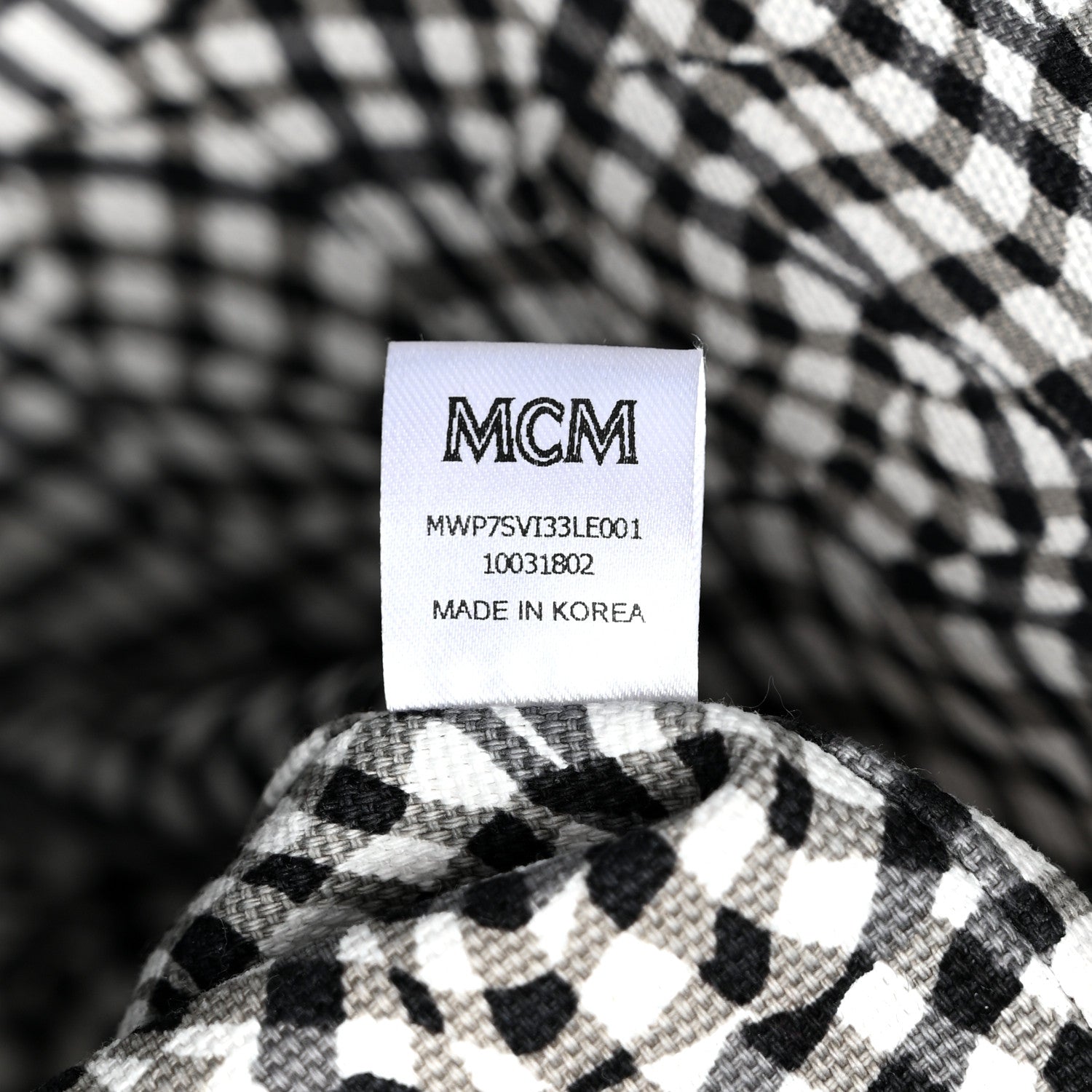 MCM Visetos Medium Anya Zip Top Shopper Tote Blue 6 of 11