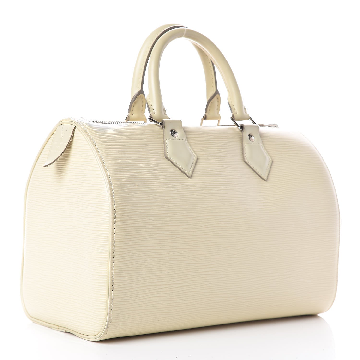 Louis Vuitton Epi Speedy 25 Ivory 3 of 13