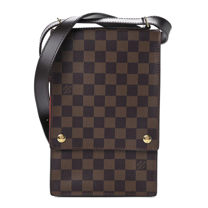Louis Vuitton Damier Ebene Portobello Travel Shoulder Bag 1 of 9