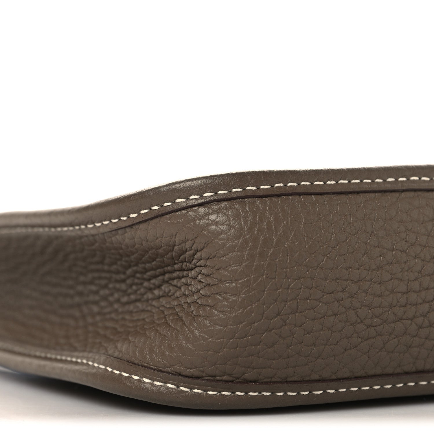 Hermes Taurillon Clemence Amazone Evelyne TPM Etoupe Bleu Indigo 8 of 10