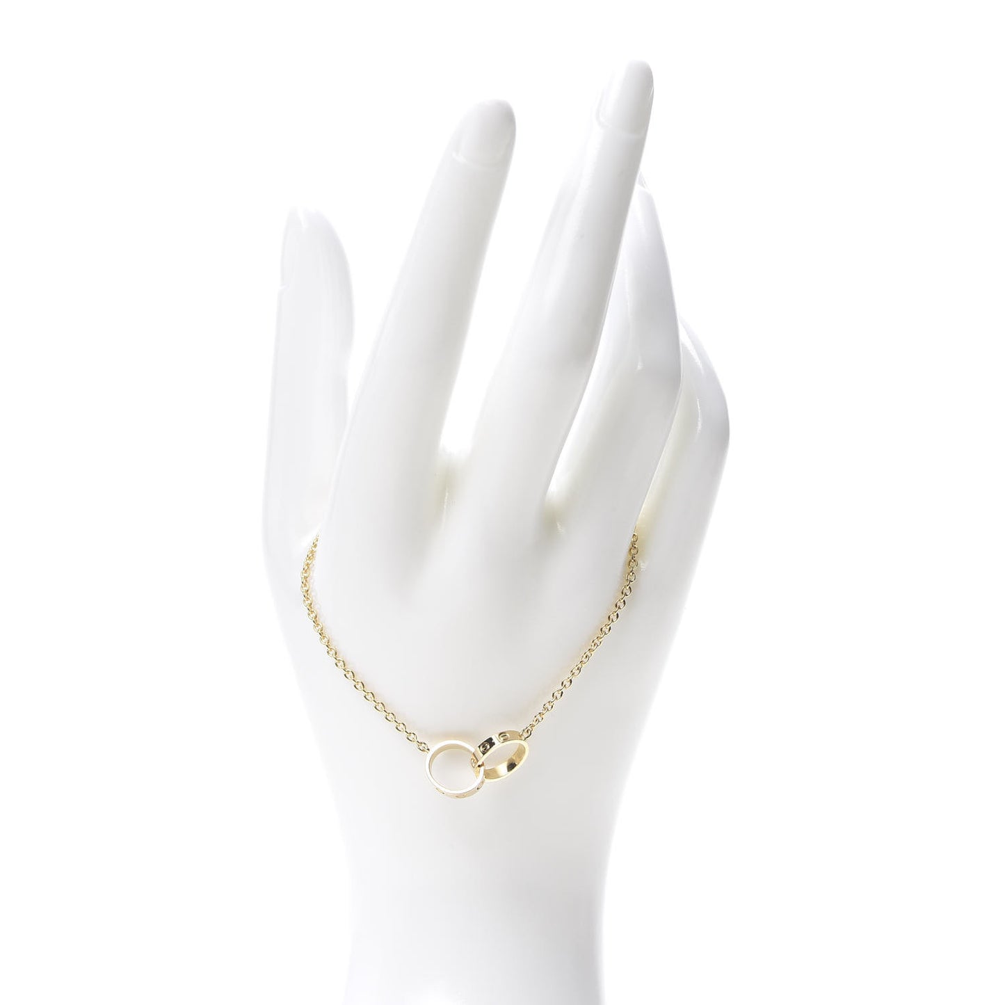 18K Yellow Gold Interlocking LOVE Bracelet