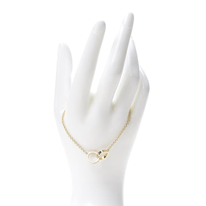Cartier 18K Yellow Gold Interlocking LOVE Bracelet 2 of 7
