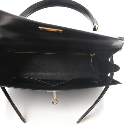 Hermes Box Kelly Sellier 28 Black 5 of 15