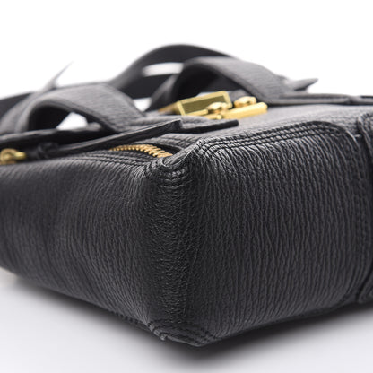 3.1 Phillip Lim 3.1 Textured Calfskin Mini Pashli Satchel Black 8 of 10