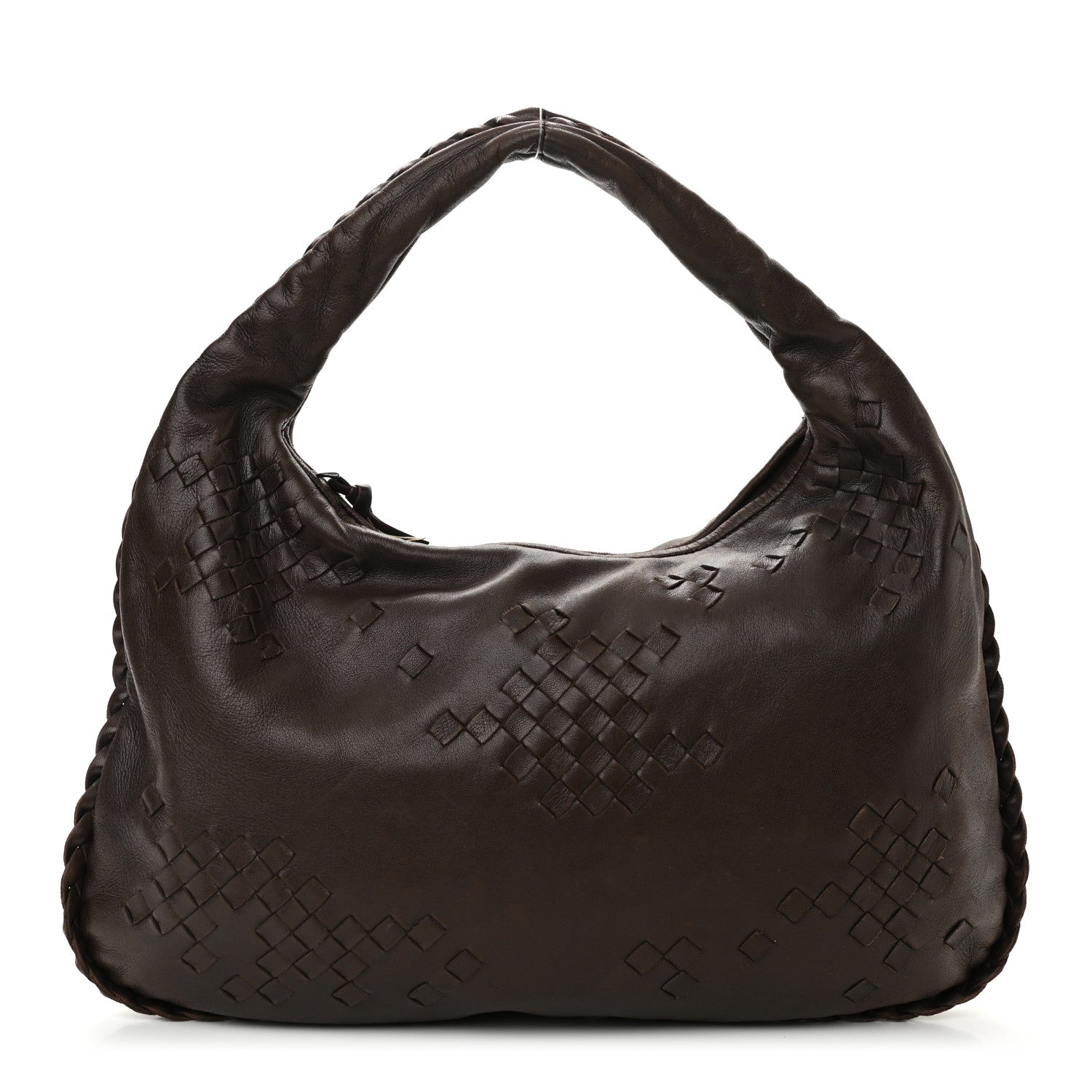 Bottega Veneta Nappa Intrecciato Medium Veneta Hobo Ebano 1 of 9