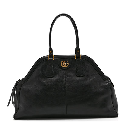 Gucci Calfskin Large Re(Belle) Top Handle Bag Black 1 of 11