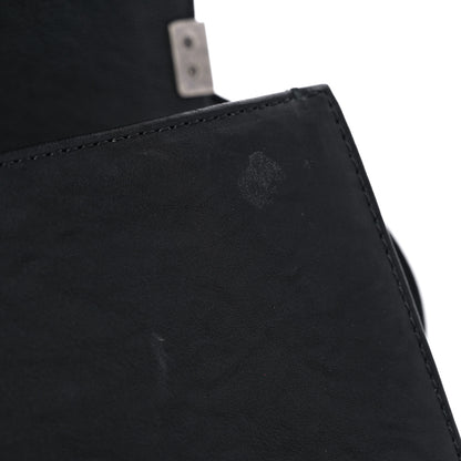 Chanel Calfskin Quilted Metal Embellished Paris Dallas Medium Boy Flap Black 11 of 15