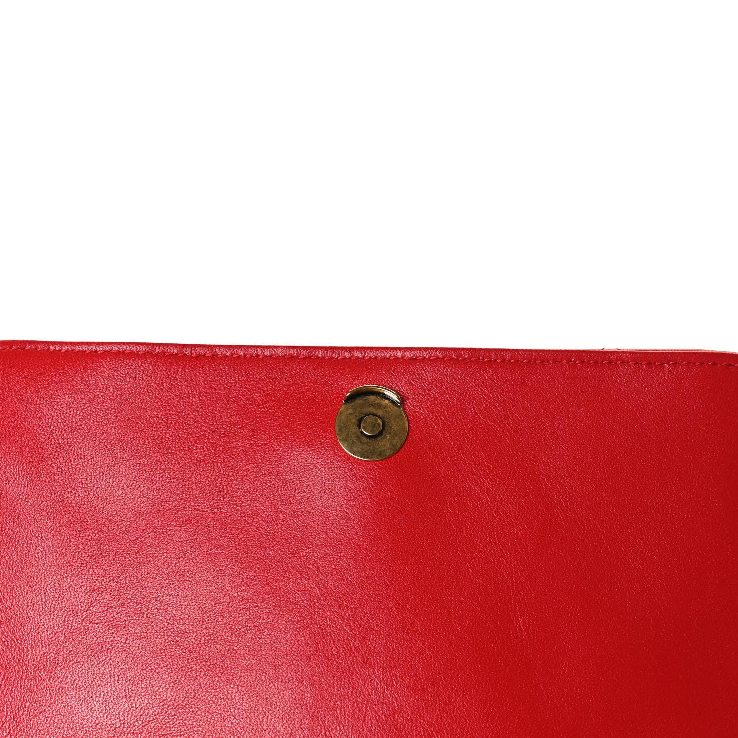 Balenciaga Nappa Calfskin Quilted Medium Touch B Shoulder Bag Bright Red 13 of 14