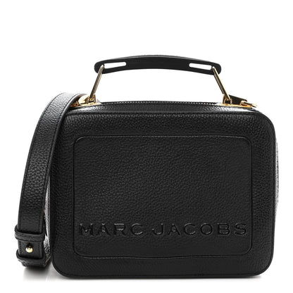 Marc Jacobs Calfskin The Box 20 Crossbody Black 1 of 9