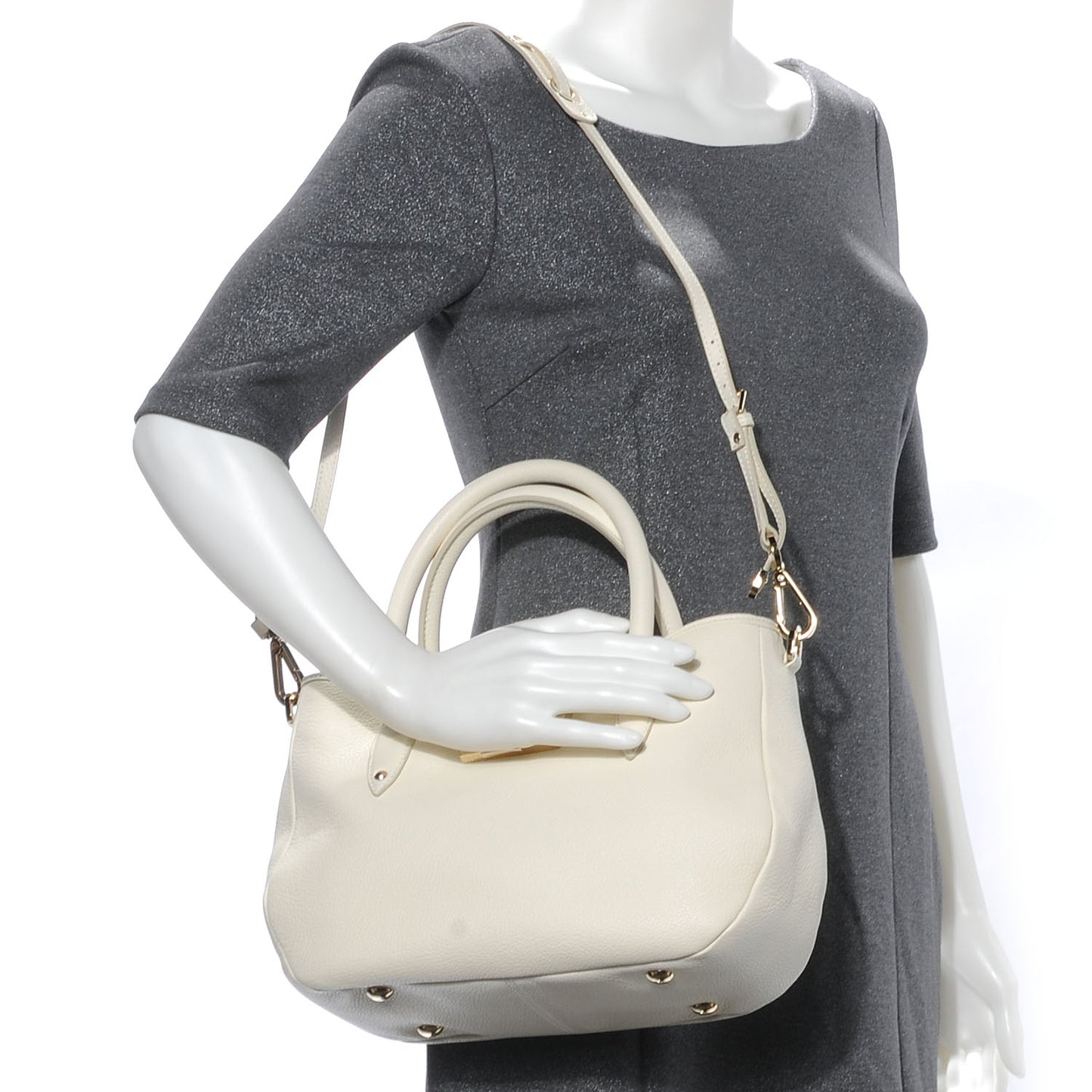 Calfskin Rania White
