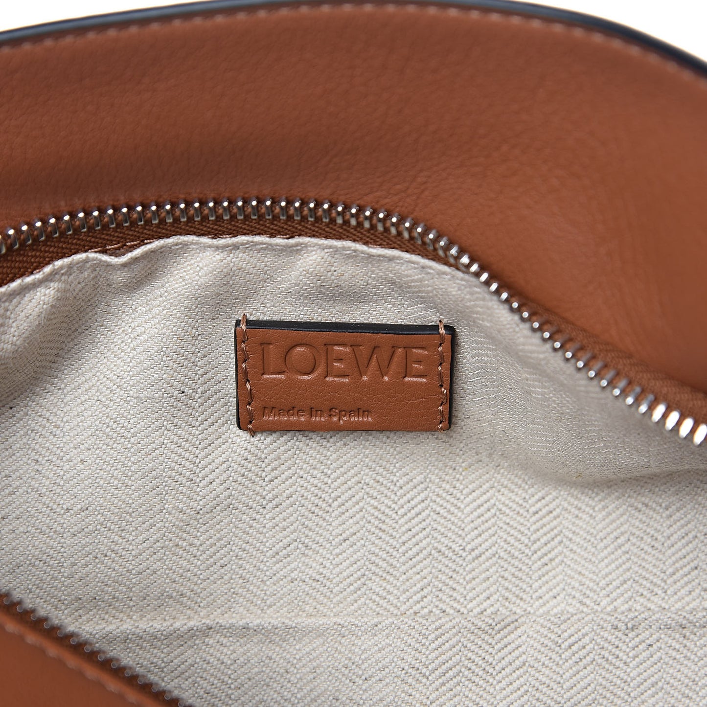 Calfskin Small Puzzle Bag Tan