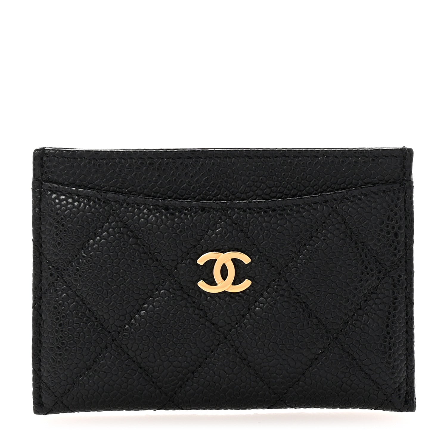 Chanel Caviar Quilted Card Holder Black 1 of 7