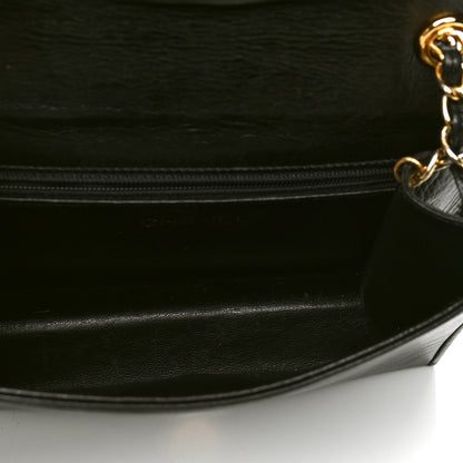 Chanel Lambskin Quilted CC Small Single Flap Black 4 of 6