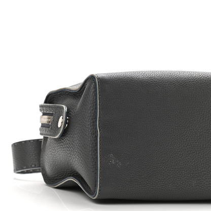 Fendi Cuoio Romano Selleria Lei Boston Tote Asfalto 10 of 11