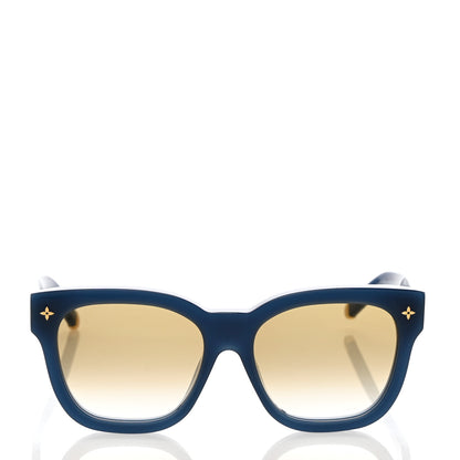Louis Vuitton Acetate My Monogram Sunglasses Z1525E Navy Blue 2 of 7